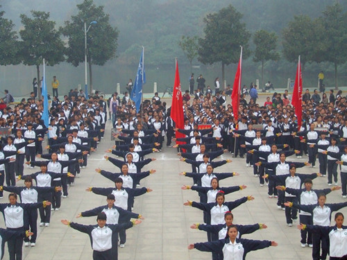 MK体育在2013年新生广播体操大赛中获佳绩